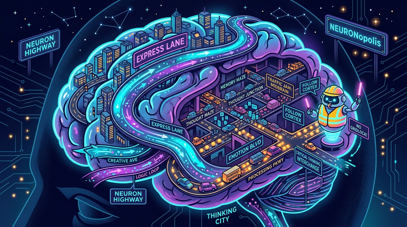 Your Brain's Nightly Cleanup Has a Speed Limit: AI Maps Glymphatic Fast & Slow Lanes