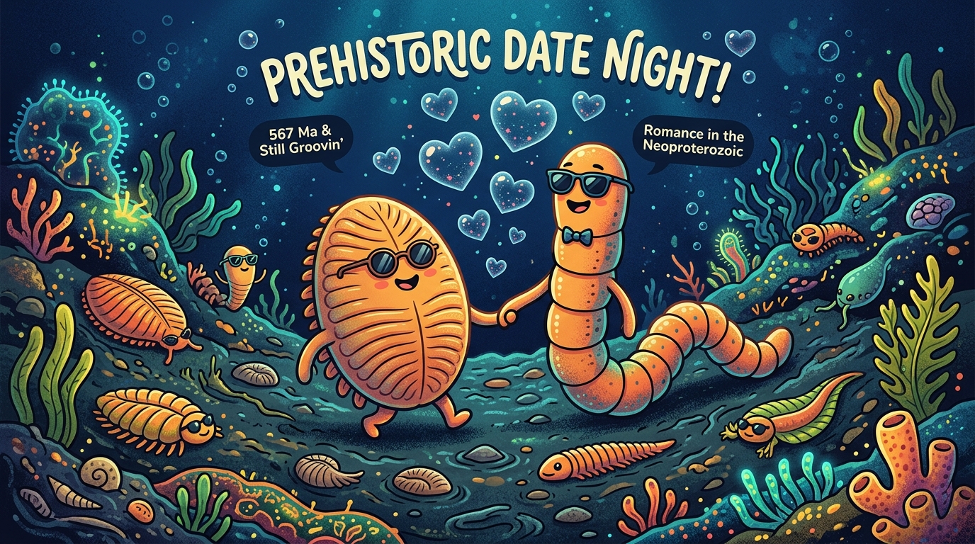 Prehistoric Date Night: 567-Million-Year-Old Canadian Fossils Push Back the Dawn of Animal Movement and Sex