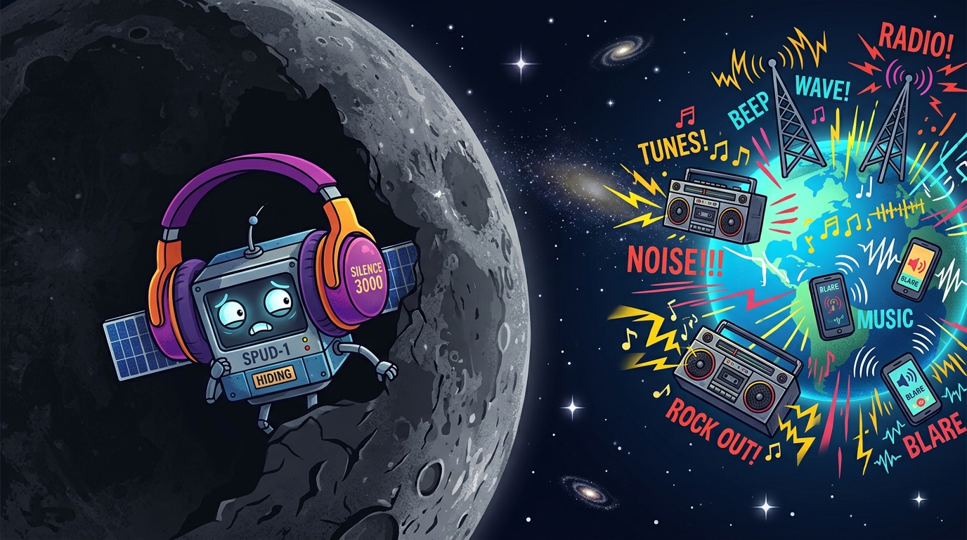 CosmoCube: Why Scientists Are Sending a Suitcase to Hide Behind the Moon for 40 Minutes of Peace and Quiet