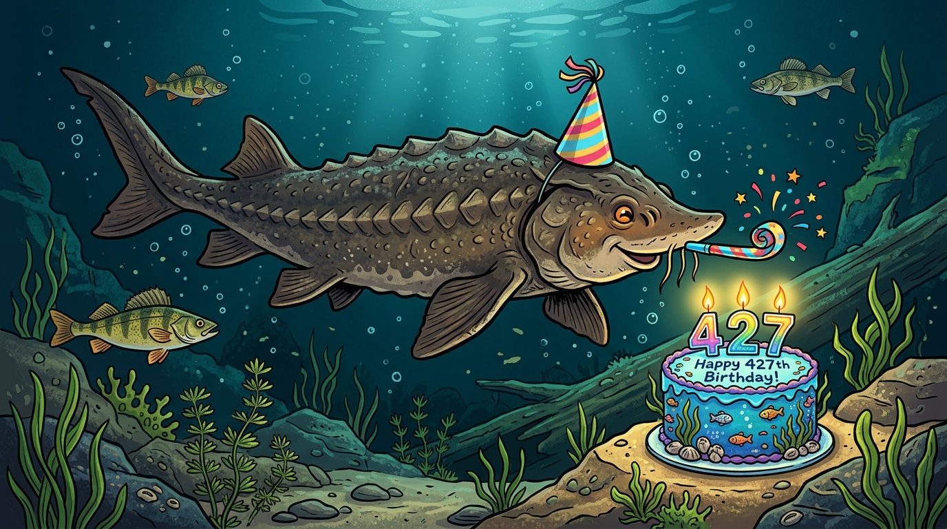 Happy 427th Birthday! Great Lakes Sturgeon Were Alive Before Shakespeare Wrote Hamlet