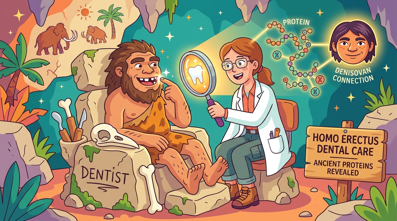 The 400,000-Year-Old Dentist Visit: Ancient Tooth Proteins Link Denisovans to Homo Erectus