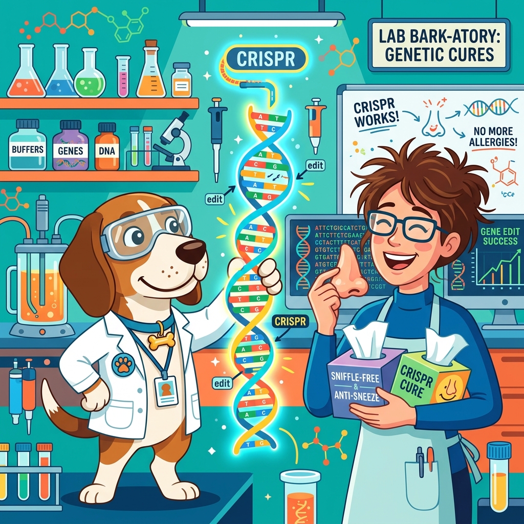 CRISPR Sneezeless Puppies: Can Gene Editing Finally Fix Dog Allergies?