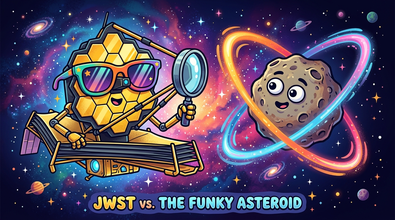 Cosmic Wardrobe Malfunction: JWST Catches Asteroid Chariklo's Rings Radically Shifting Opacity in Real Time