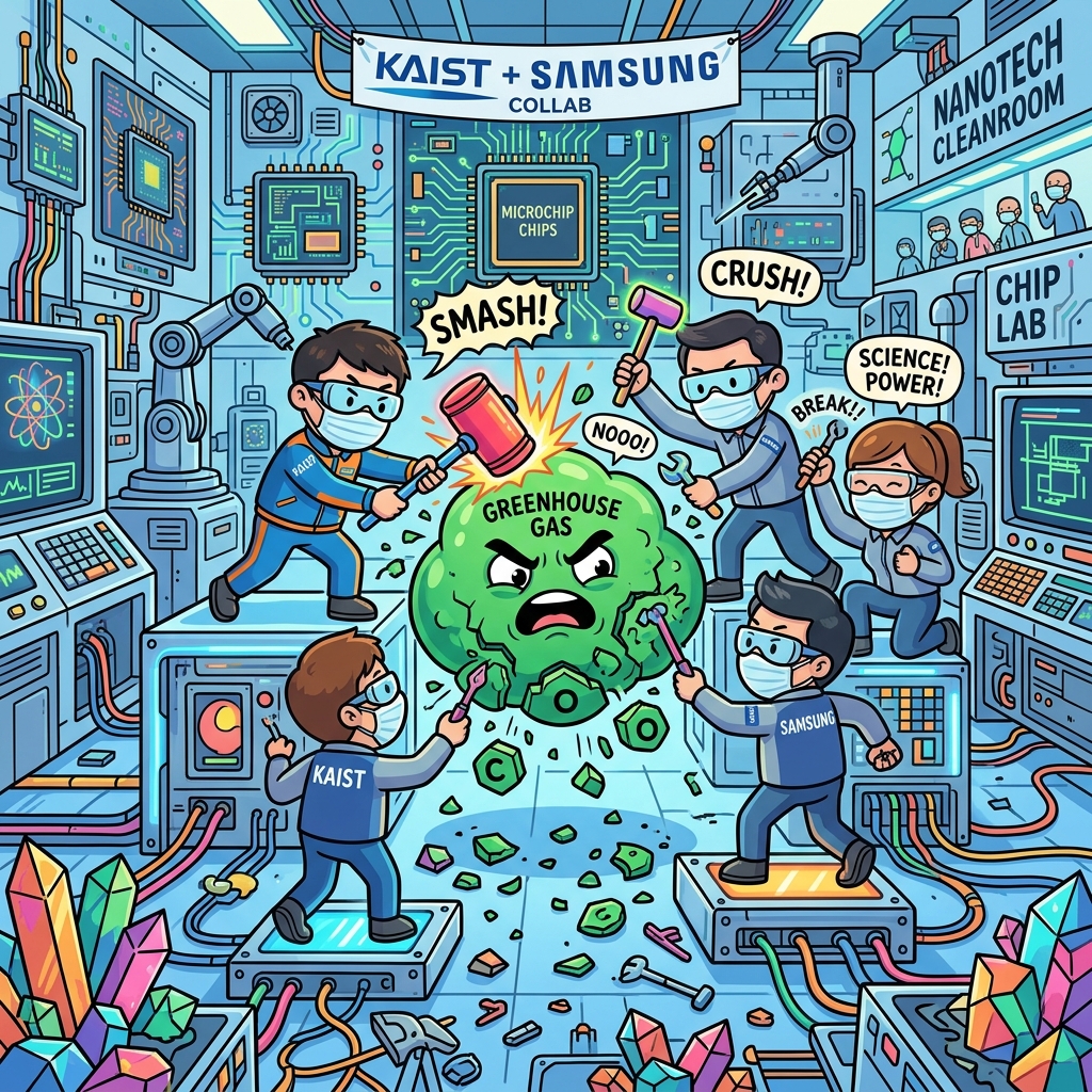 Taming the 50,000-Year Beast: How Chaos and Disorder Smashed Semiconductor's Worst Greenhouse Gas