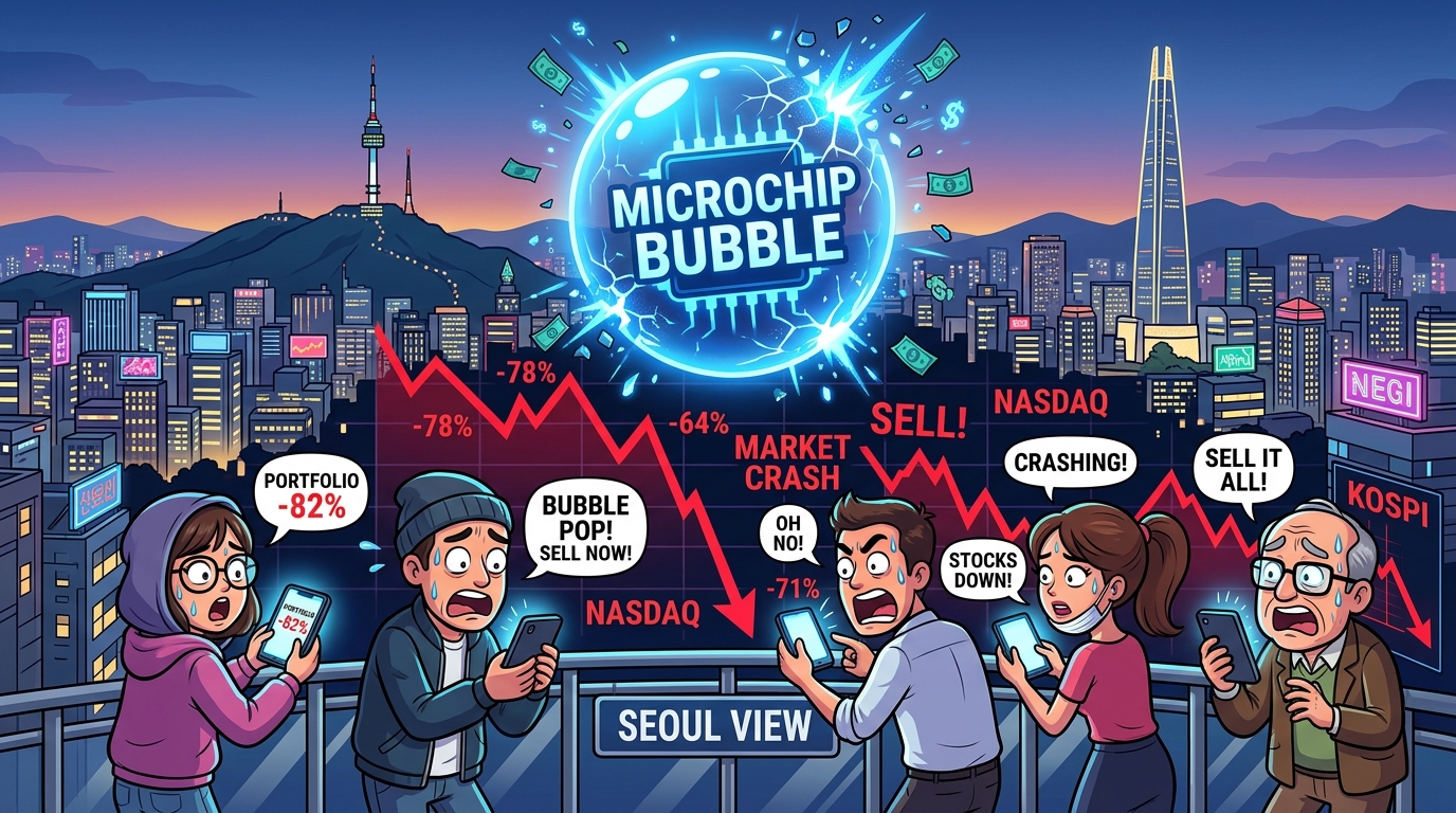 The Great Korean AI Bubble: When 10% of the Stock Market Vanished in One Day