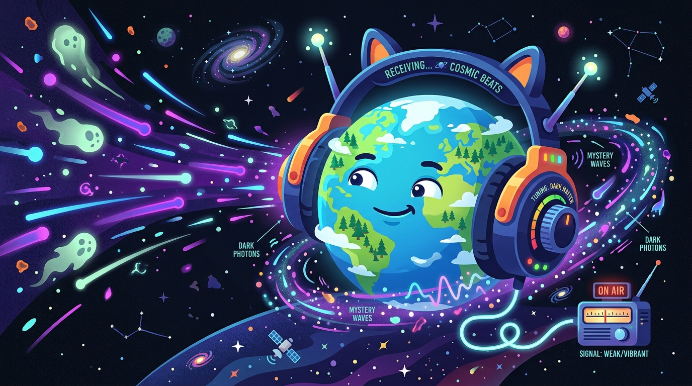 Earth Put on Headphones: Physicists Turn the Entire Planet into a Dark Matter Radio