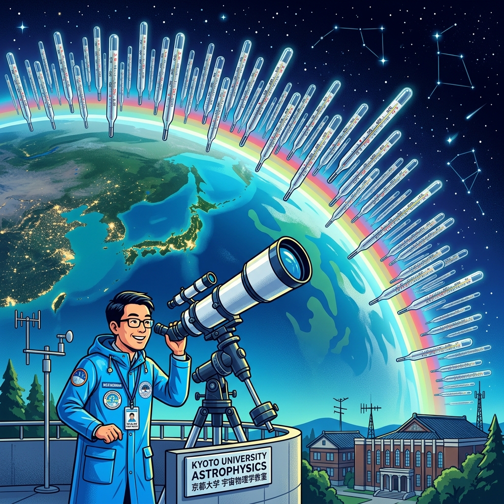 Kyoto University Repurposes 1,200 Starlink Satellites into a Giant Atmospheric Thermometer