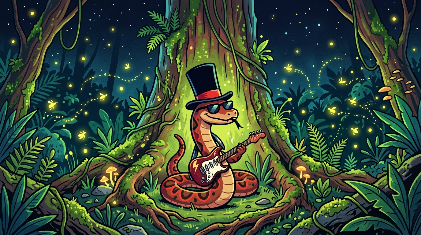 Sweet Child O' Slither: New Rainforest Groundsnake Named After Guns N' Roses Legend Slash