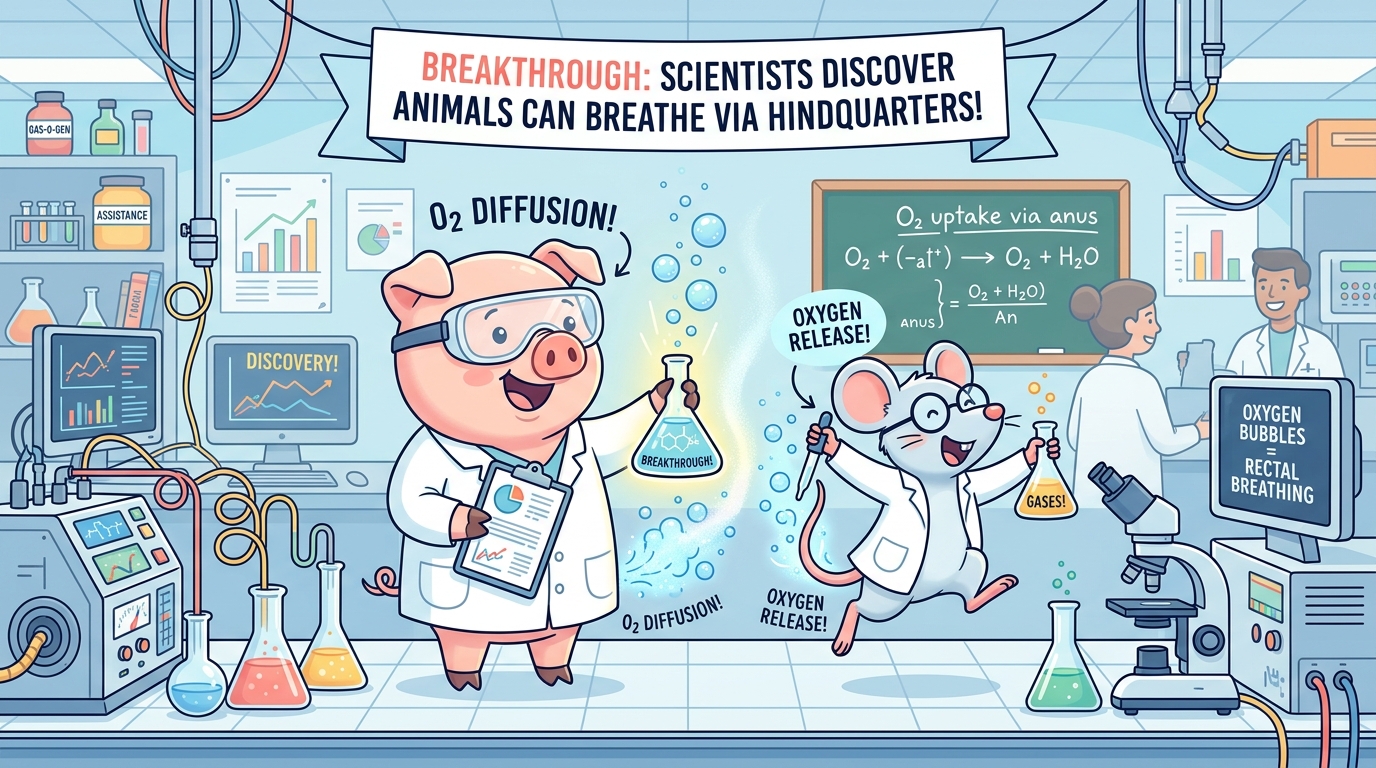 Mammals Can Breathe Through Their Backsides: How 'Butt Gills' Won an Ig Nobel and Just Passed Human Trials