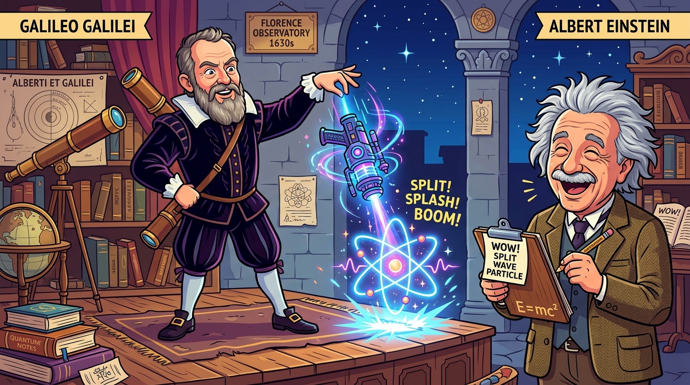 The Quantum Mic-Drop: Physicists Drop Half an Atom to Prove Einstein Right Yet Again