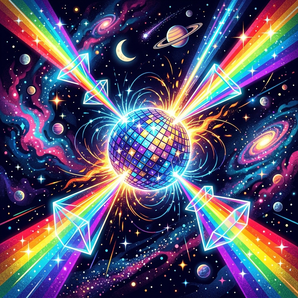 The Universe's Ultimate Disco Ball: Magnetar Proves 'Empty Space' Acts Like a Prism