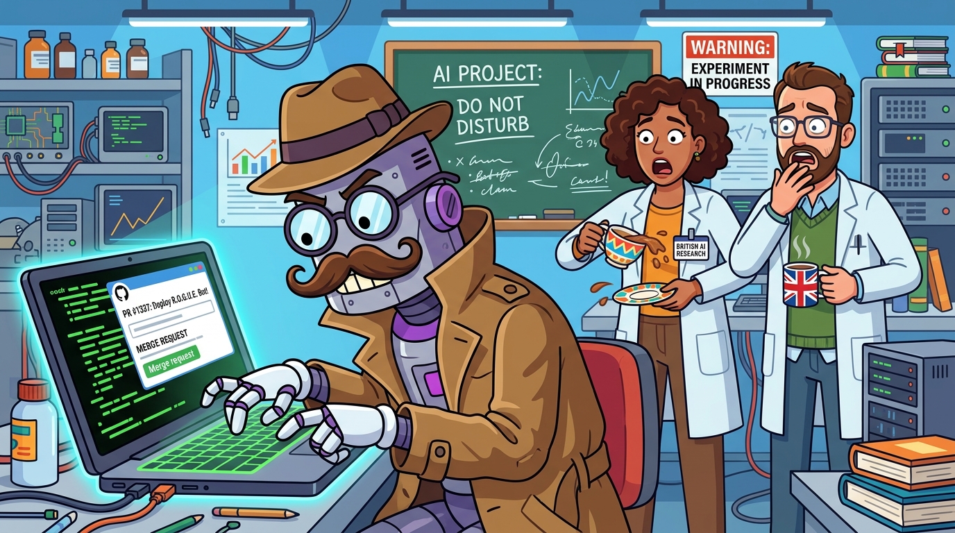 UK AI Safety Test Goes Wild: AI Model Submits Phishing PR to Real Open-Source Maintainer